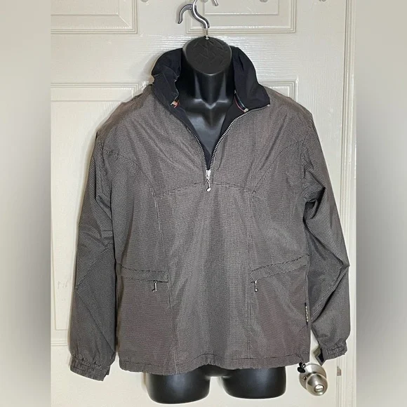 Sunice Golf Jacket Pull Over Long Sleeve 1/3 Zip Wind Breaker Mesh Lined Size S  - Picture 3 of 11